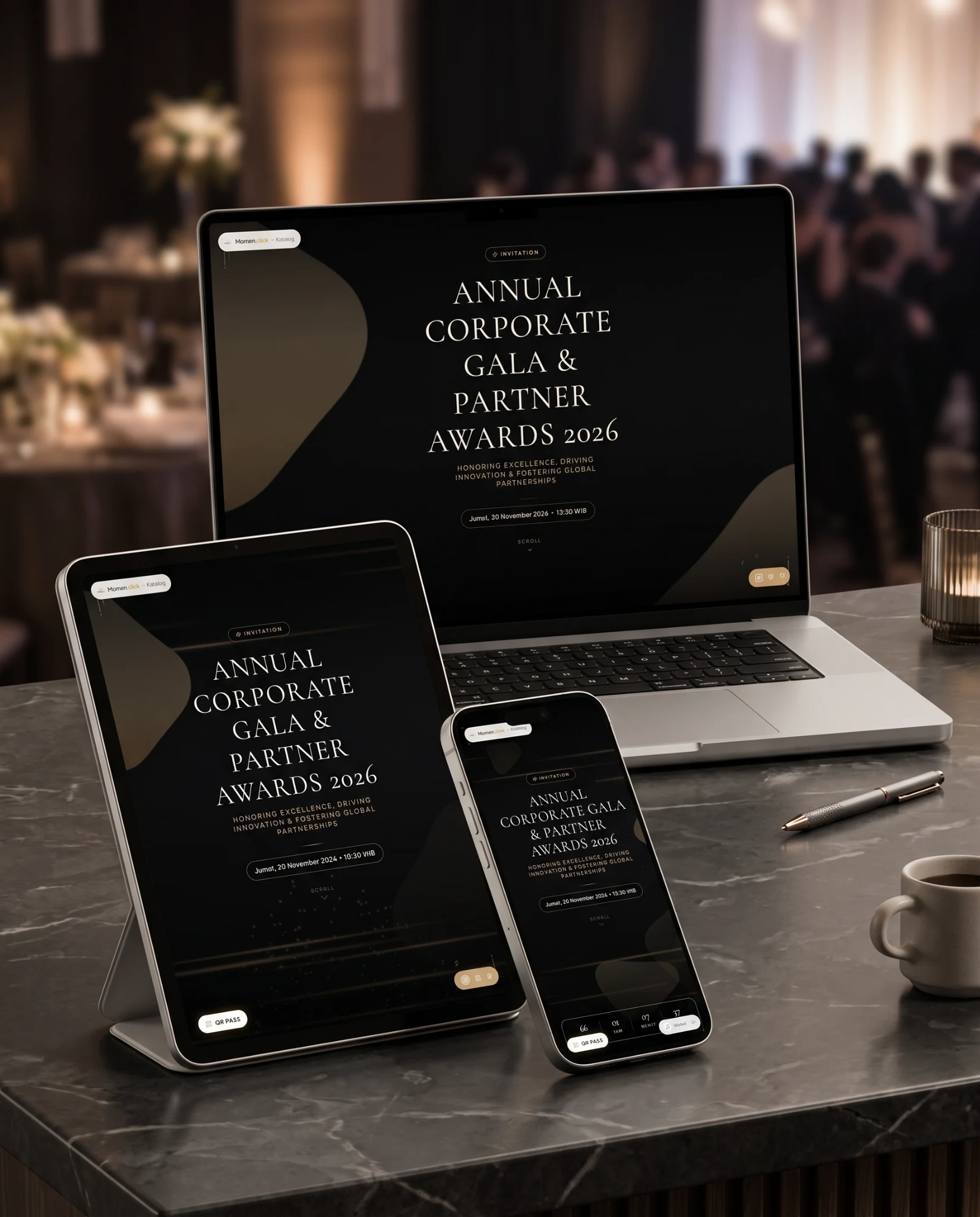 Cover Desain ANNUAL CORPORATE GALA & AWARDS 2026